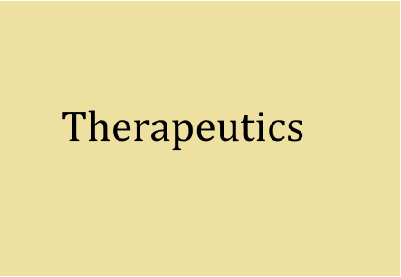 THERAPEUTICS