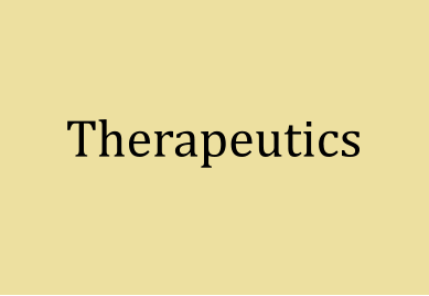THERAPEUTICS